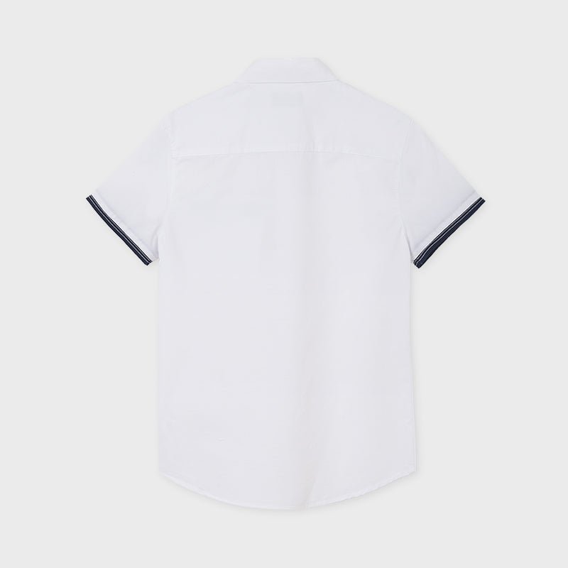 Nukutavake Boys Short Sleeve White Dress Shirt - NorthBoys