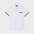 Nukutavake Boys Short Sleeve White Dress Shirt - NorthBoys