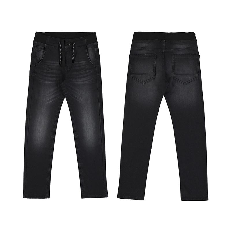 Nukutavake Boys Soft Denim Black Joggers - NorthBoys