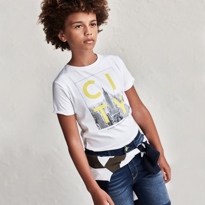 Nukutavake Boys White City T-Shirt - NorthBoys