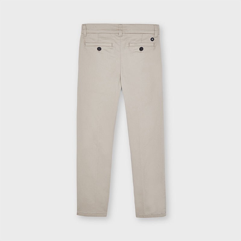 Nukutavake Chino Slim Fit Beige Cotton Pant 530 - 65 - NorthBoys