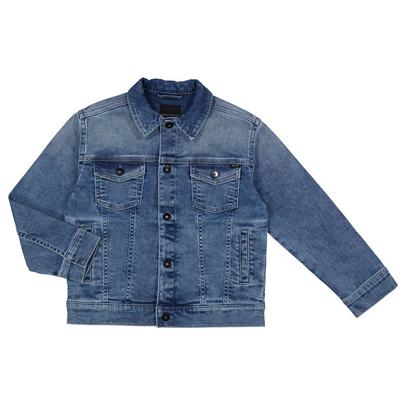 Nukutavake Denim Jacket _Medium Blue 6446 - 5 - NorthBoys