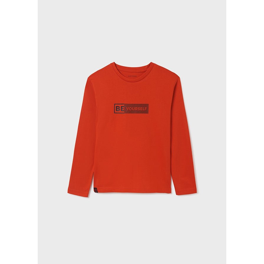 Nukutavake L/S Basic Shirt _Rust 842 - 37 - NorthBoys