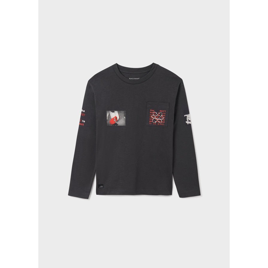 Nukutavake L/S Shirt _Grey 7006 - 88 - NorthBoys