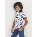 Nukutavake Short Sleeve Palm Tree Polo _White 6104 - 41 - NorthBoys