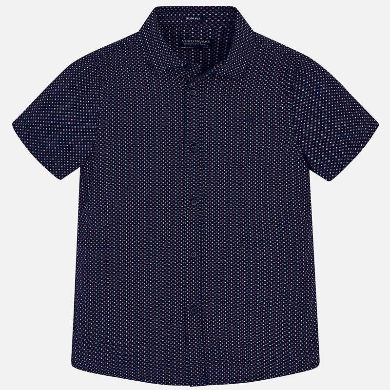 Nukutavake Short Sleeve White, Navy or Aqua Cotton Shirt 6126 - NorthBoys