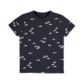 Nukutavake T-Shirt w/Fish Print _Navy 6012 - 23 - NorthBoys