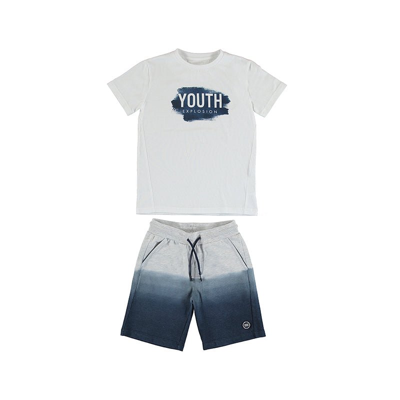 Nukutavake Tie Dye Shirt & Short Set _White 6637 - 24 - NorthBoys