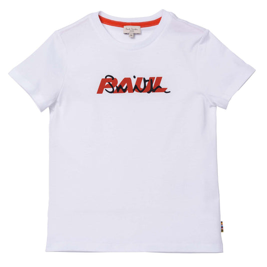 Paul Smith Jr Boys s/s T-Shirt_White P25718