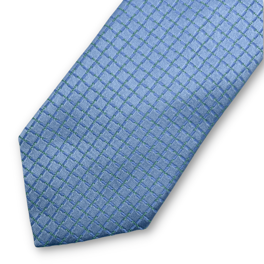 Paul Lawrence Boys Italian Silk Tie _Blue 106 - 1 - NorthBoys