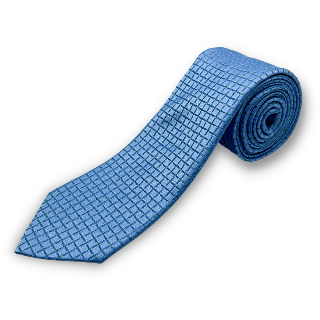 Paul Lawrence Boys Italian Silk Tie _Blue 106 - 1 - NorthBoys