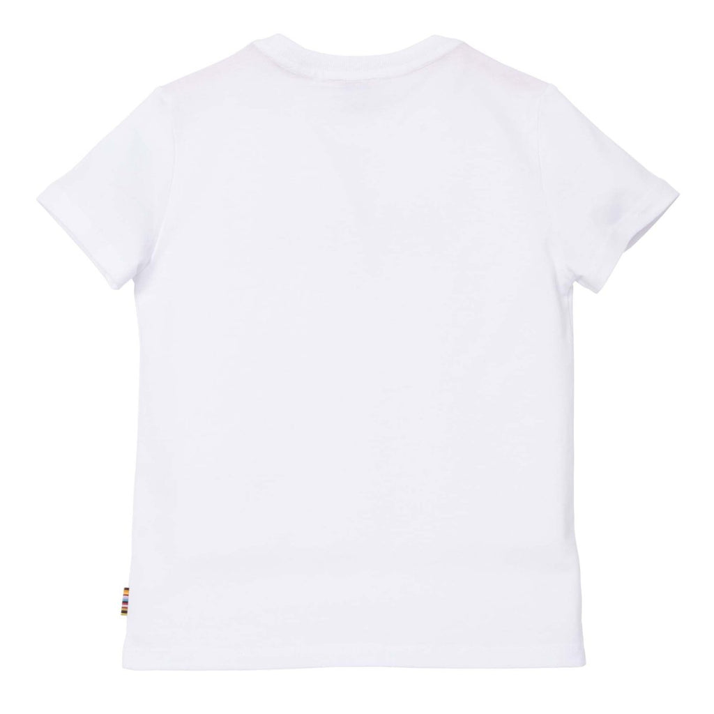 Paul Smith Jr Boys s/s T-Shirt_White P25718 - NorthBoys