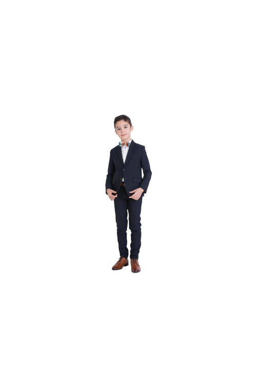 Paul Smith Jr Navy Wool Slim Suit-NorthBoys