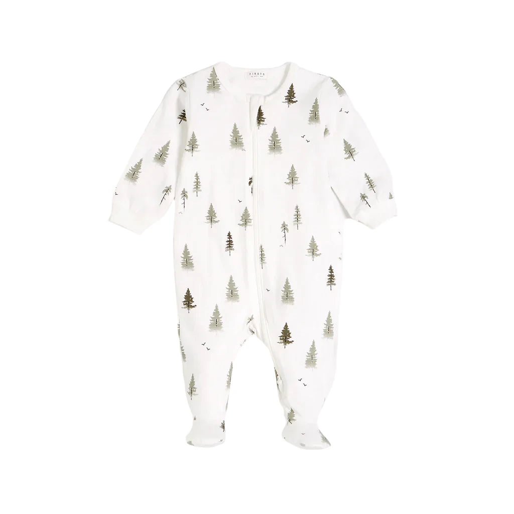Petit Lem Baby Conifer Print Sleeper _Off White 22FRG24017 - 101 - NorthBoys