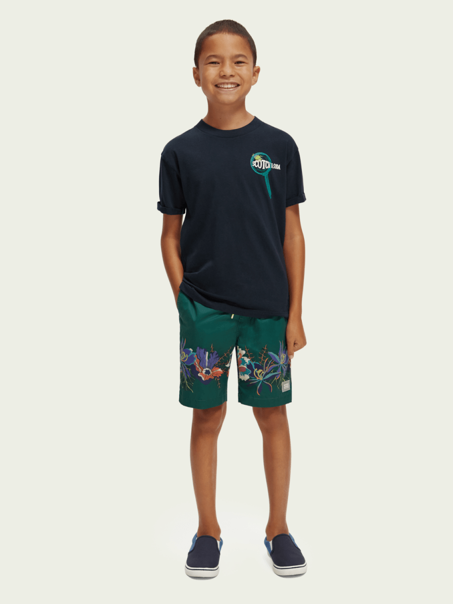 Scotch & Soda Boys Board Shorts _Green 172265 - 5429 - NorthBoys