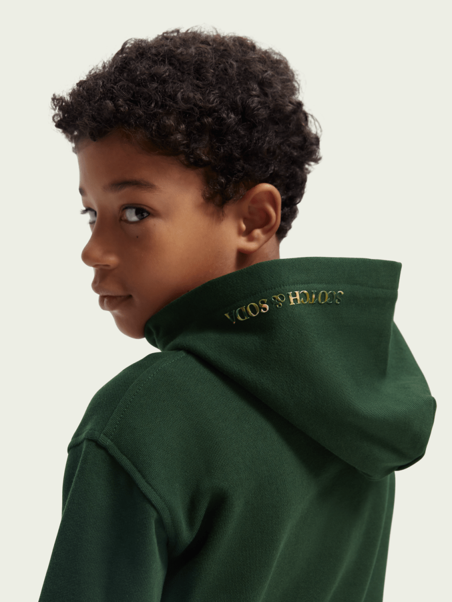 Scotch & Soda Boys Classic Hoodie _Green 167580 - 1214 - NorthBoys