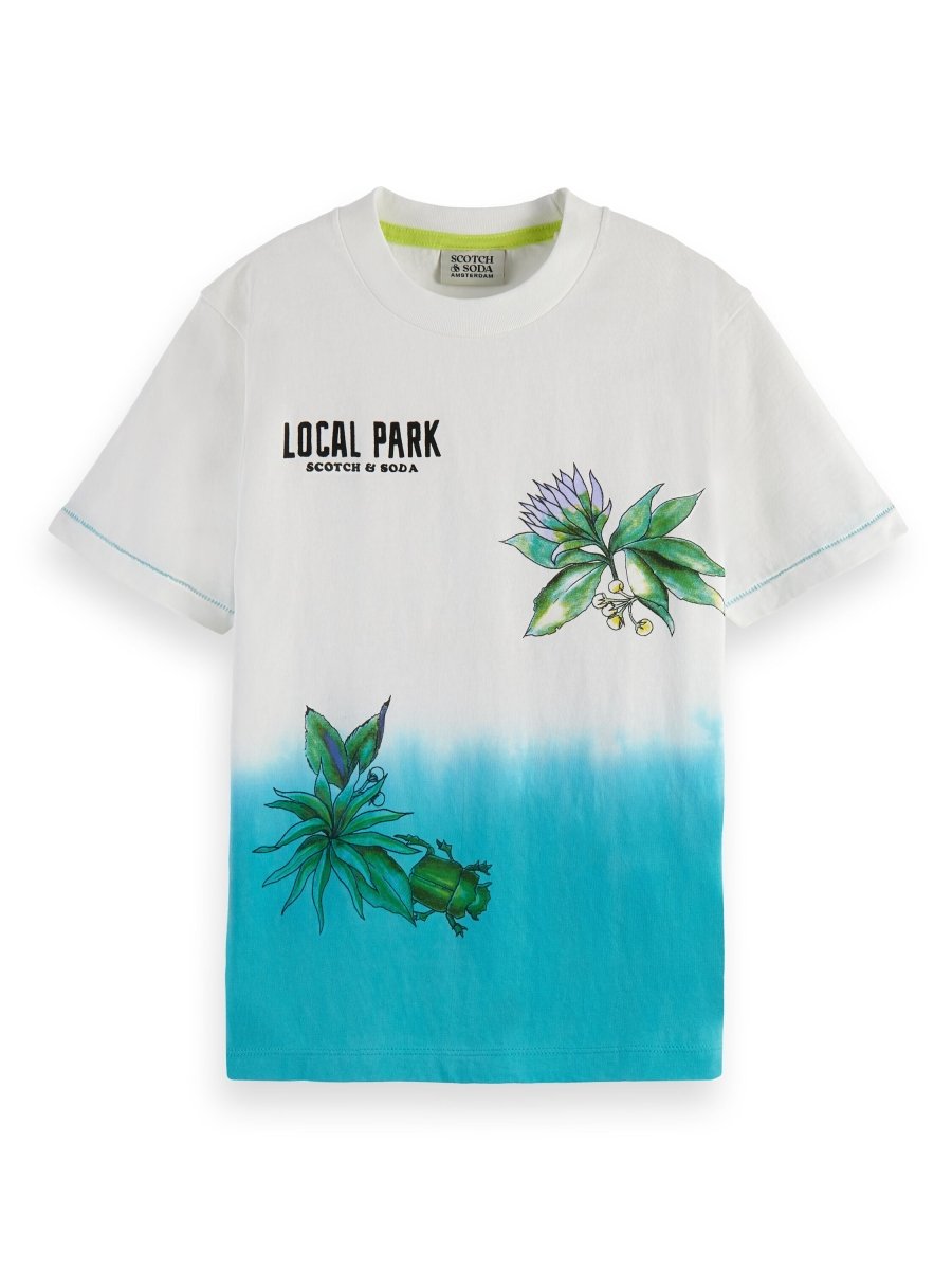 Scotch & Soda Boys Dip Dye T-Shirt_Off White 170542 - 0001 - NorthBoys