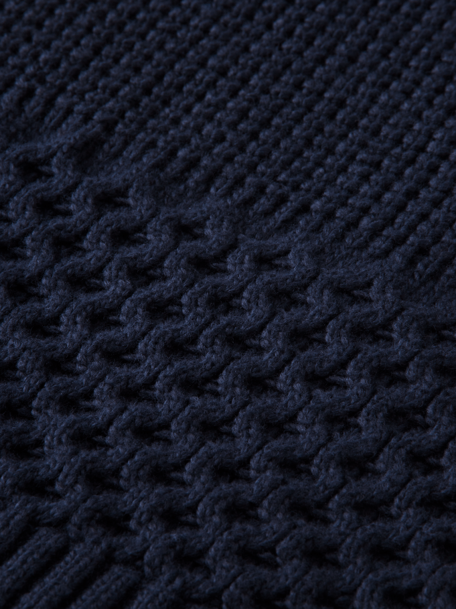 Scotch & Soda Zip - Up Pullover _Navy 167741 - 0002 - NorthBoys