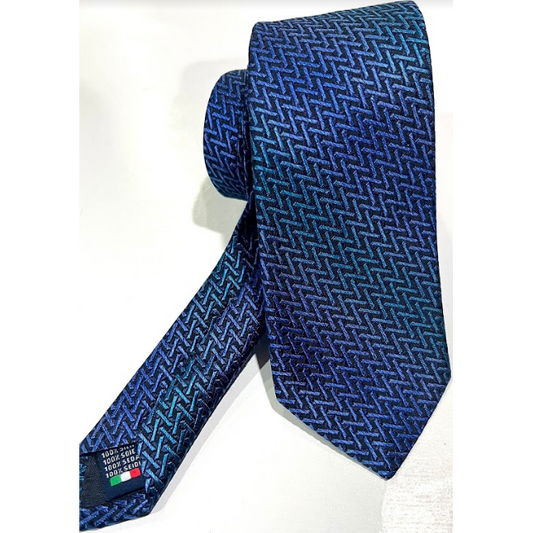 Paul Lawrence Boys Dark Blue Tie 122_13