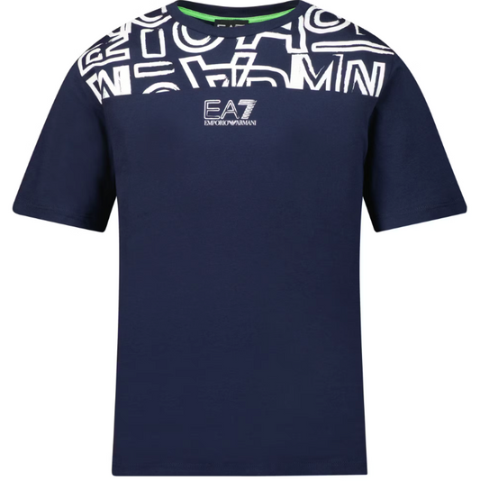 EA7 Boys Logo T-Shirt_3RBT57-BJ02Z