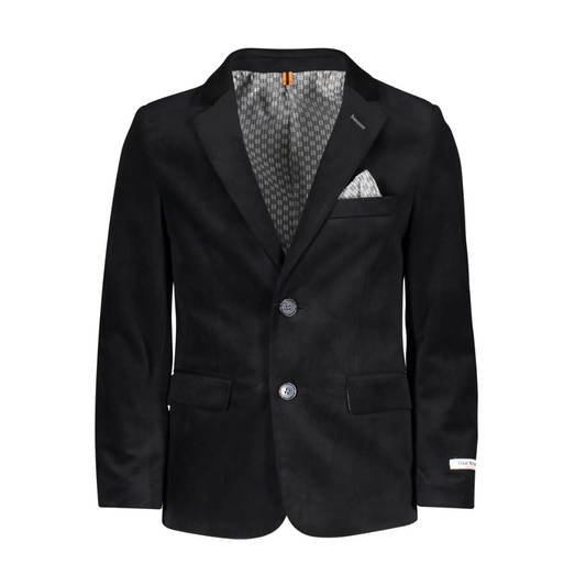 Isaac Mizrahi Boys Velvet Black Blazer