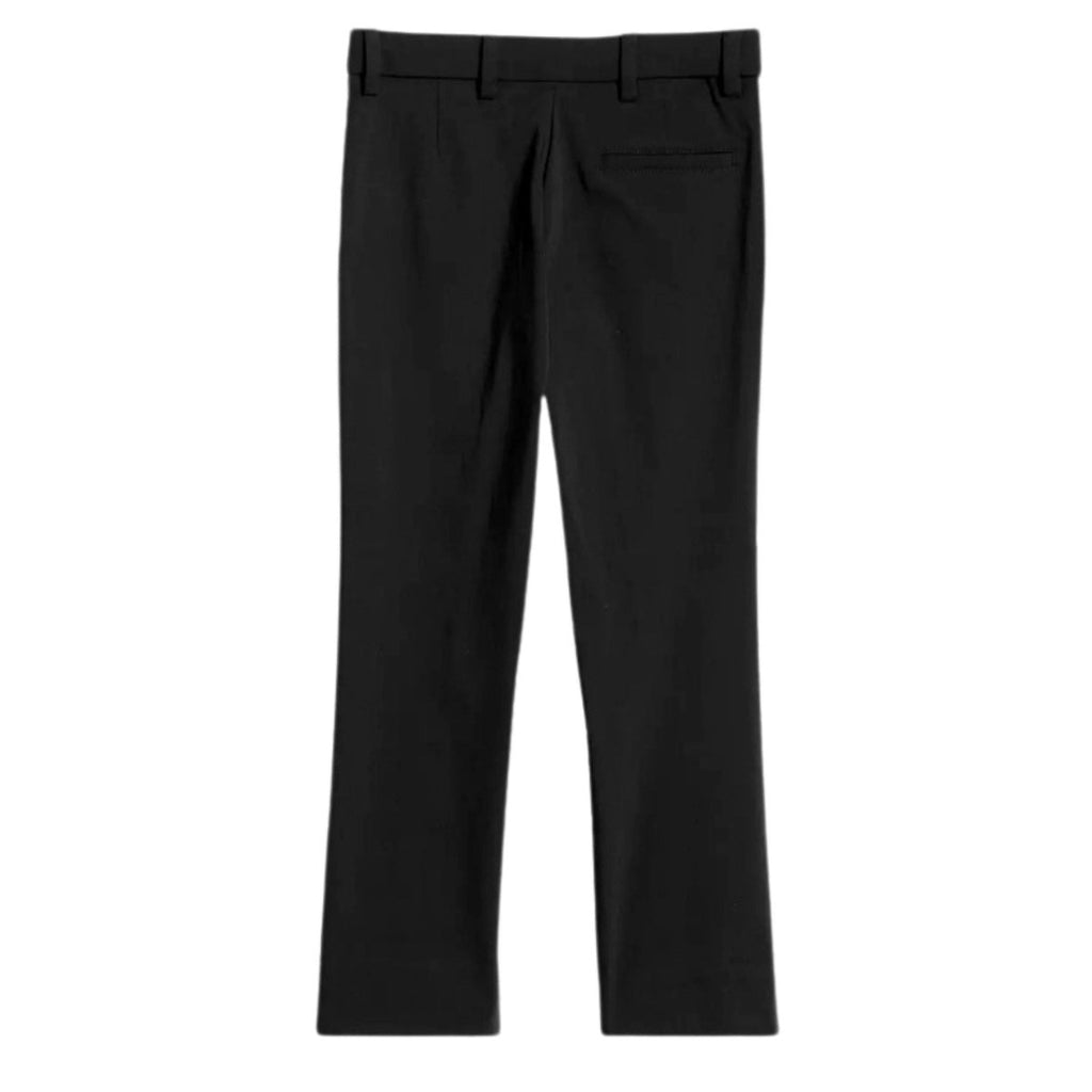 Tallia Boys Slim Black Twill Super Stretch Pants_ 1Y0002 - NorthBoys