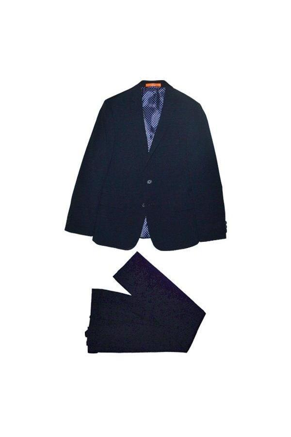 Tallia Boys Slim Solid Navy Wool Suit_ DZ0002-NorthBoys
