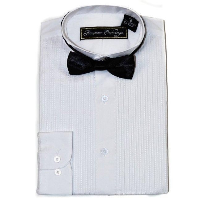 American Exchange Boys Tuxedo Shirt 056E01 Dress Shirts Isaac Mizrahi 