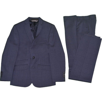 Marc New York Boys Skinny Blue Suit W0230 Suits (Boys) Marc New York Blue 10S 