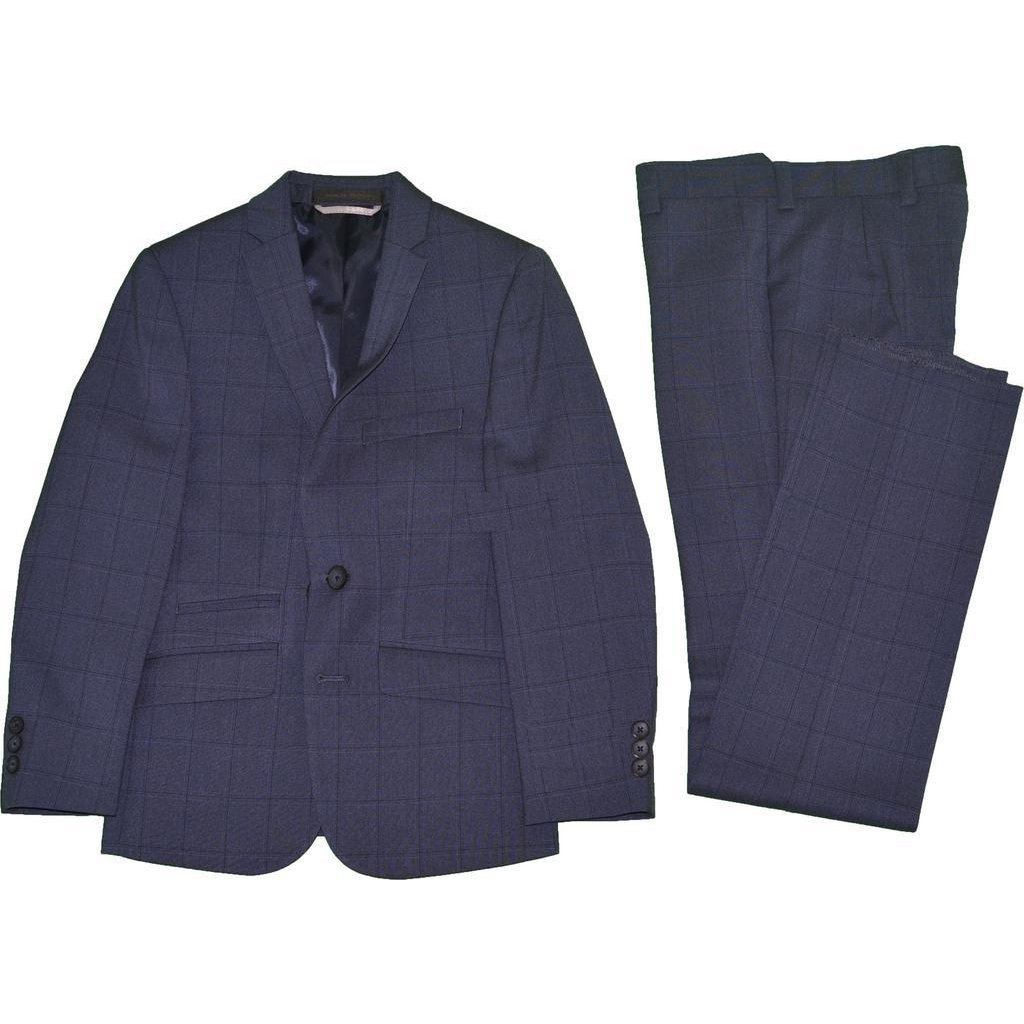 Marc New York Boys Skinny Blue Suit W0230 Suits (Boys) Marc New York Blue 12S 