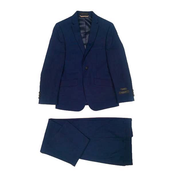Marc New York Boys Skinny Plain Blue Suit W0462 Suits (Boys) Marc New York 