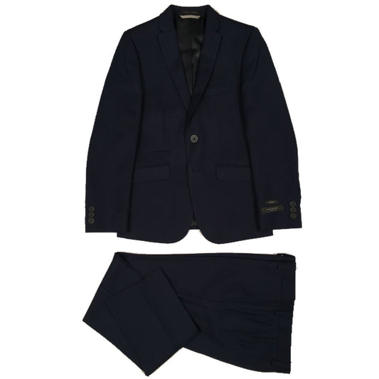 Marc New York Boys Skinny Tic Blue Suit W0511 Suits (Boys) Marc New York 