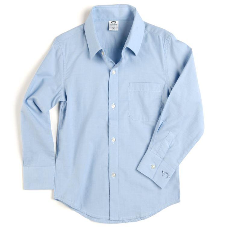 Appaman Buttondown Junior Shirt 8STA Dress Shirts Appaman 009 Blue 2T 
