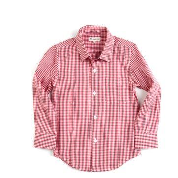 Appaman Buttondown Junior Shirt 8STA Dress Shirts Appaman Red Check 10 