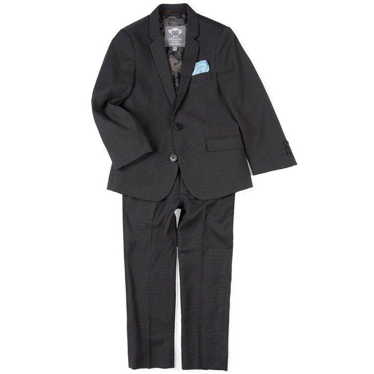 Appaman Mod Boys Slim Charcoal Suit S8SU5 Suits (Boys) Appaman 