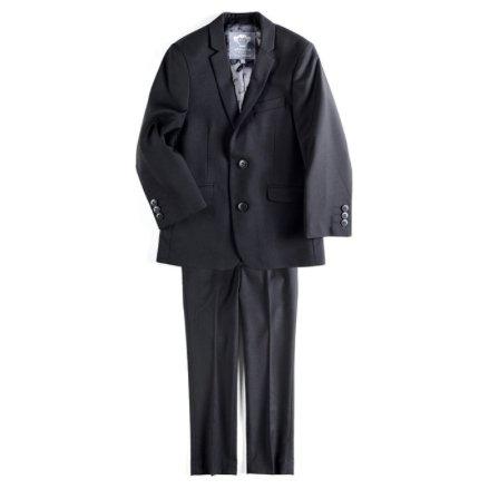 Appaman Mod Boys Slim Classic Black Suit Suits (Boys) Appaman Black 3T 