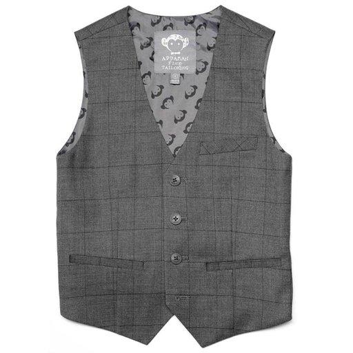 Appaman Tailored Wales Check Vest Q8TV2-CW Vests Appaman 