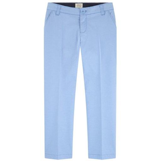 Armani Junior Cotton Pant 181 3Z4P14 Cotton Pants Armani Sky Blue 7 