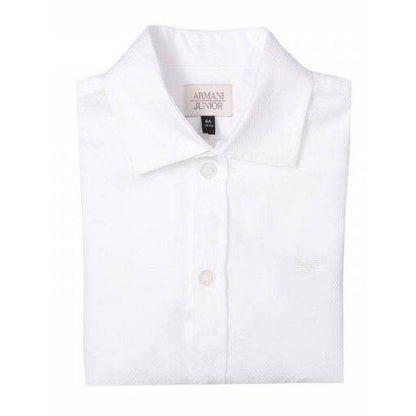 Armani Junior Shirt 162 6X4C14 Dress Shirts Armani Junior White 16R 
