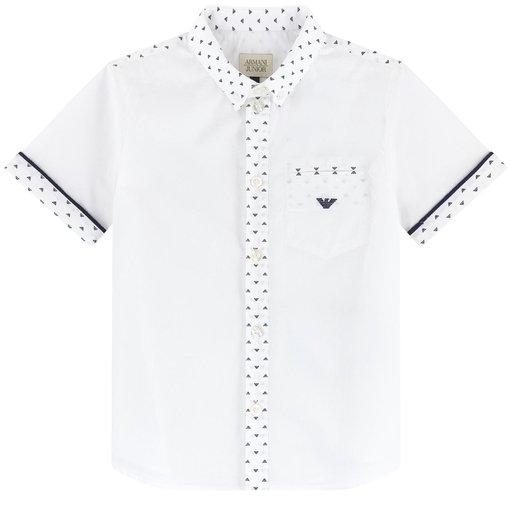 Armani Junior Shirt 181 3Z4C02 Dress Shirts Armani Junior White 14S 