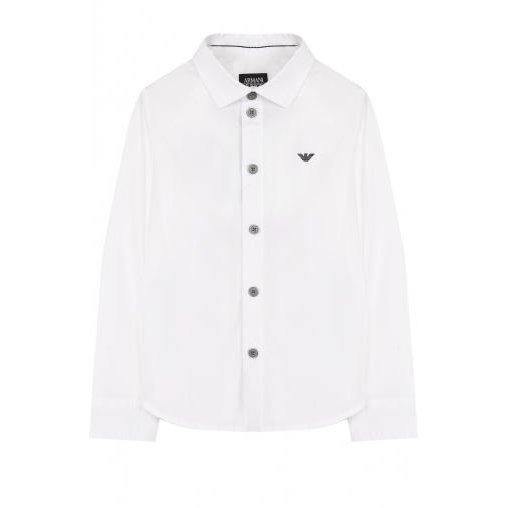 Armani Junior Shirt 181 3Z4C14-1100 Dress Shirts Armani Junior White 16S 