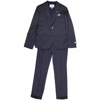 Armani Junior Suit Cotton 151 04D02C Suits (Boys) Armani Junior Navy 9R 