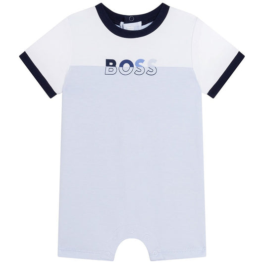 Hugo Boss Baby Shorts Overalls_ Pale Blue J94309-771