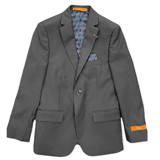 Tallia Boys Husky Charcoal Suit Jacket_RYH011