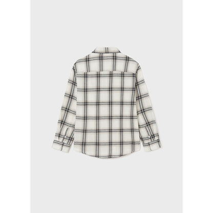 Nukutavake L/S Plaid Shirt _Grey 7166-92