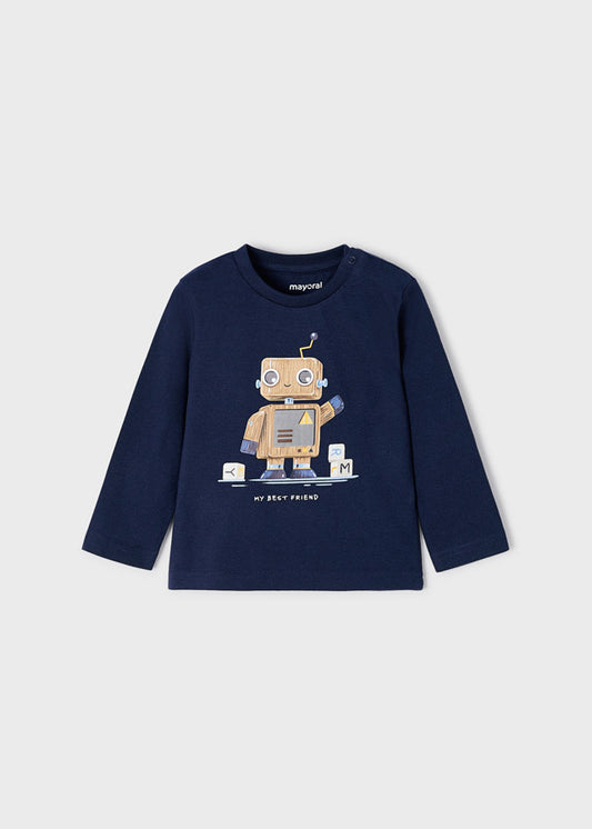 Mayoral Baby L/S Shirt _Blue 2005-85