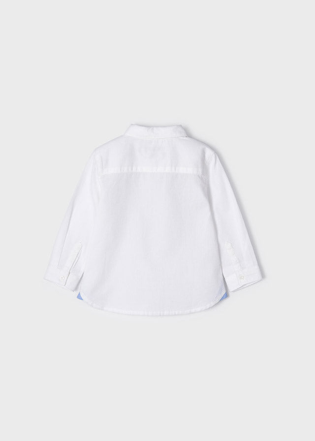 Mayoral Baby L/S Dress Shirt _White 2159-74