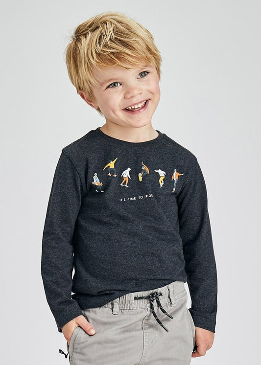 Mayoral Mini Boys L/s " Ride " Shirt 4074-62