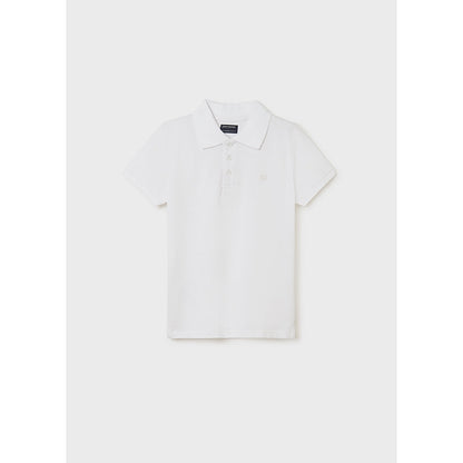 Nukutavake Boys Basic Short Sleeve Polo _White 890-28