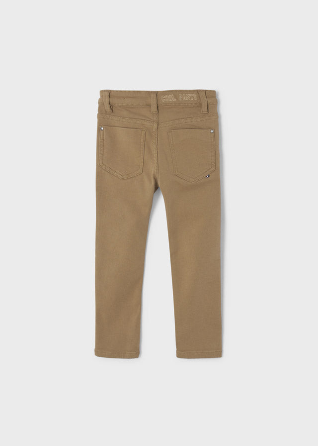 Mayoral Mini Soft Slim Fit Pants _Taupe 4591-22